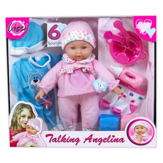 Lissi Dolls 11" Talking Baby Set {3}
