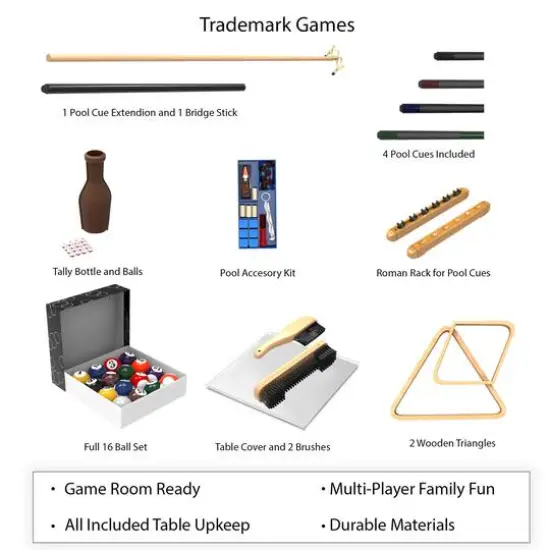 Toy Time Pool Table Accessory Kit {4}