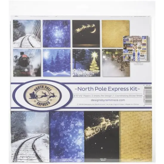 Reminisce Collection Kit 12"X12"-North Pole Express {1}