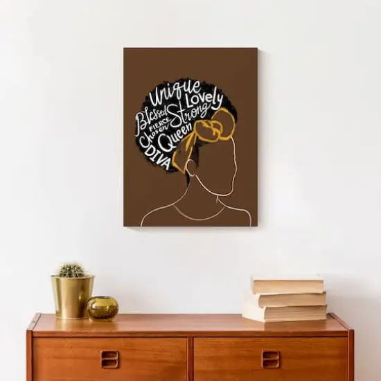 Strong Characteristics 12" x 16" Canvas Wall Art {5}