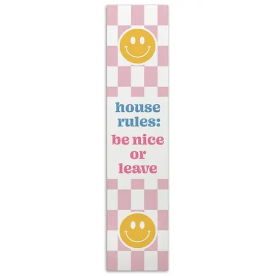 47" House Rules Be Nice or Leave Porch Leaner {1}