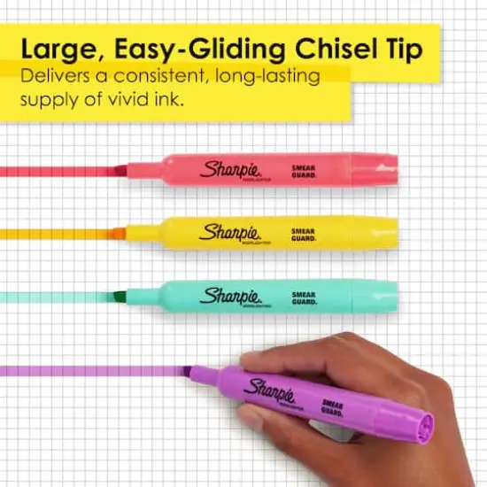 Sharpie&reg; Tank Chisel Tip Highlighter Set {6}