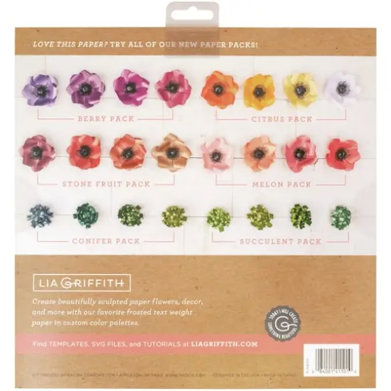 Frosted Craft Tissue Paper 12" x 12" 20 ct. Melon-Pinks {4}