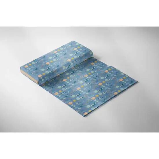 Emma & Mila&reg; Farm Blue Cotton Fabric 8yd. Bolt {4}