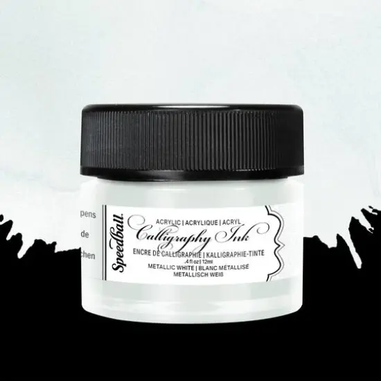 Speedball&reg; Metallic Calligraphy Ink Set {8}