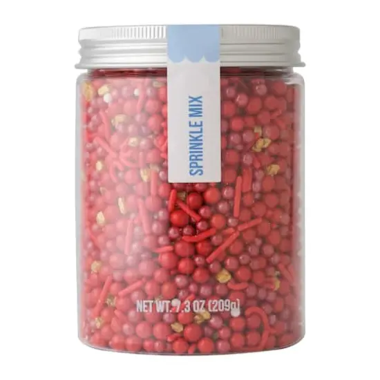 PME Cake Sweet Street&reg; 7.3oz. Sprinkle Mix Red Carpet {4}