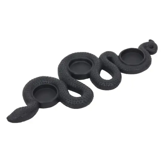 15.5" Black Snake Tealight Holder by Ashland&reg; {1}
