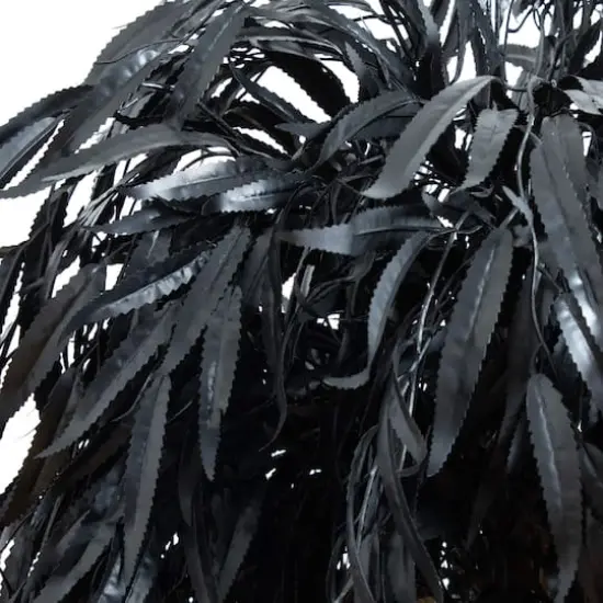 4ft. Artificial Halloween Black Willow Tree {4}