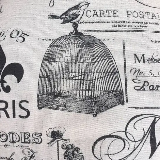 20" Pretty in Paris Metal Stool {3}