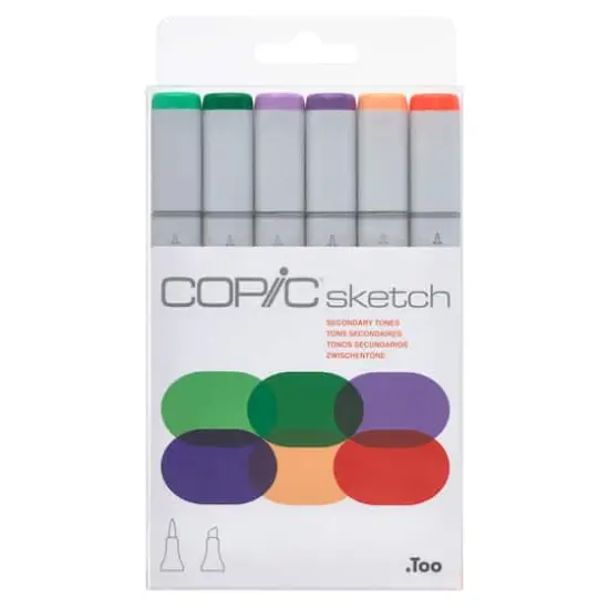Copic&reg; Secondary Tones Sketch Marker Set {4}