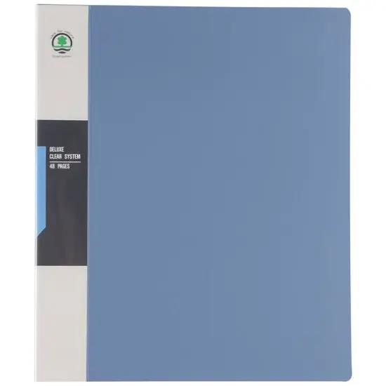 JAM Paper Blue Letter Size Display Book with 48 Pages {3}