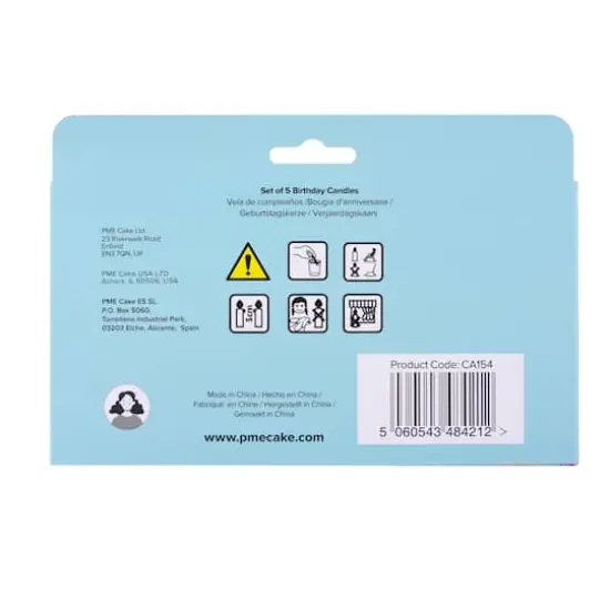 PME Party&reg; Kawaii Birthday Candle Set {5}