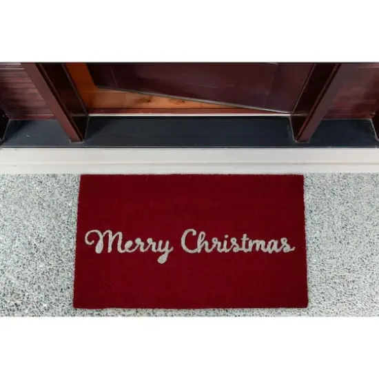 DII&reg; Merry Christmas Sparkle Doormat {8}