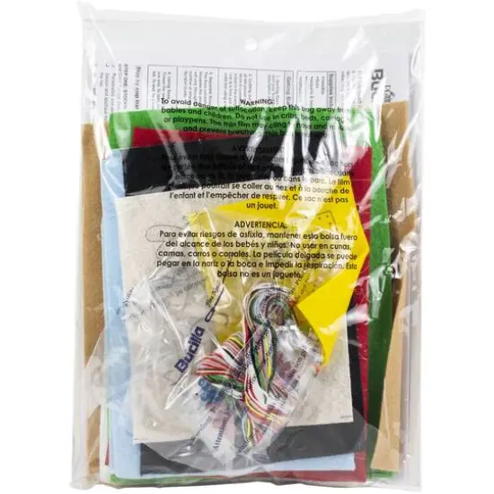 Bucilla Santa's Gathering Felt Stocking Kit {3}