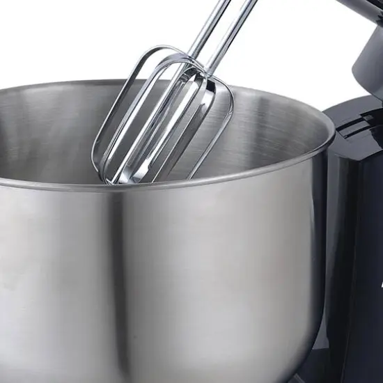 Brentwood 5-Speed Black Stand Mixer with 3qt. Stainless Steel Mixing Bowl {6}