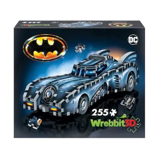 DC Batman - Batmobile 3D Jigsaw Puzzle: 255 Pcs {4}