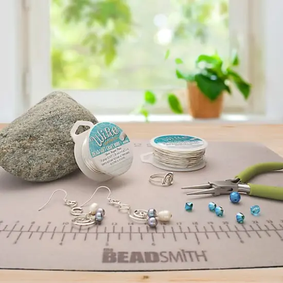 The Beadsmith&reg; Wire Elements&trade; 20 Gauge Tarnish Resistant Soft Temper Wire, 75ft. Silver {4}