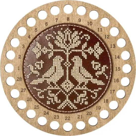 Wonderland Crafts Bird Couple Thread Organizer Embroidery Kit  {3}