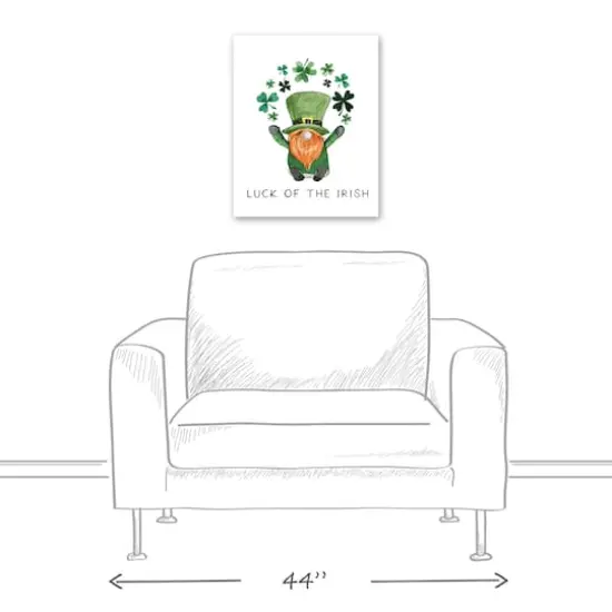 So Very Lucky Canvas 16" x 20" Canvas Wall Art {6}