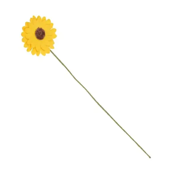 Yellow Daisy Paper Flowers by Recollections&trade;, 24ct. {1}