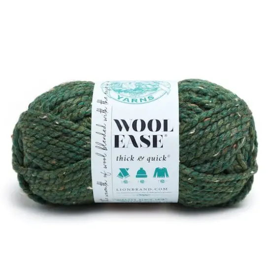 Lion Brand&reg; Wool-Ease&reg; Thick & Quick&reg; Solid Yarn Kale {1}