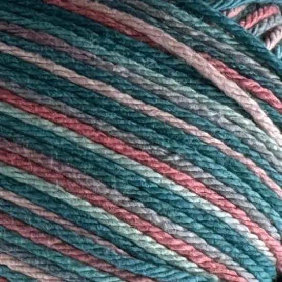 Classic Cotton Big Ball&trade; Ombre Yarn by Loops & Threads&reg; Vintage Floral Ombre {3}