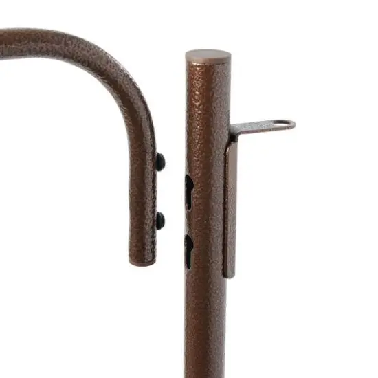 Household Essentials HINGE-IT Clutterbuster Family Towel Bar Brown {7}