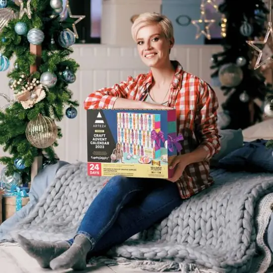 Arteza&reg; 24 Day Nutcracker Fine Art Christmas 2023 Advent Calendar {4}