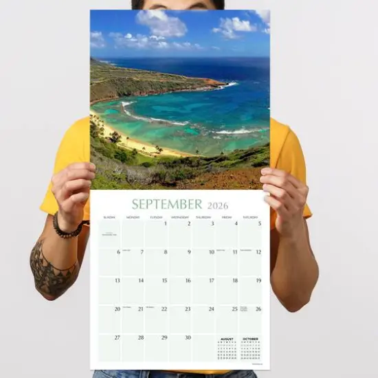 2026 Hawaii Wall Calendar {5}