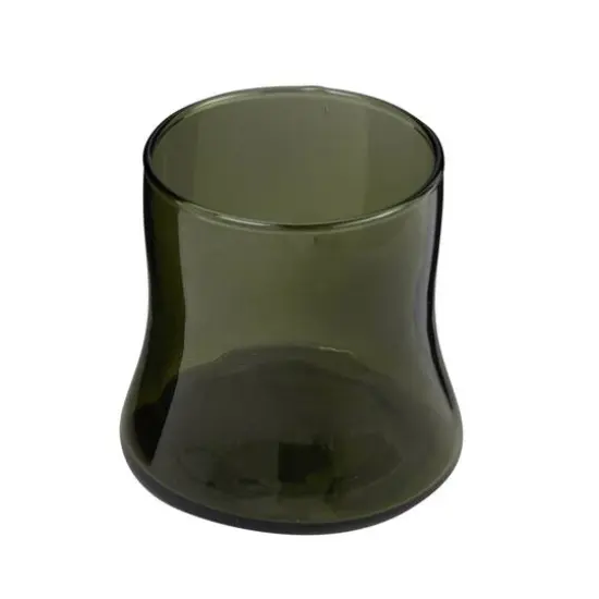 Hello Honey&reg; 10 oz. Modern Drinking Glass Set Smoke {3}