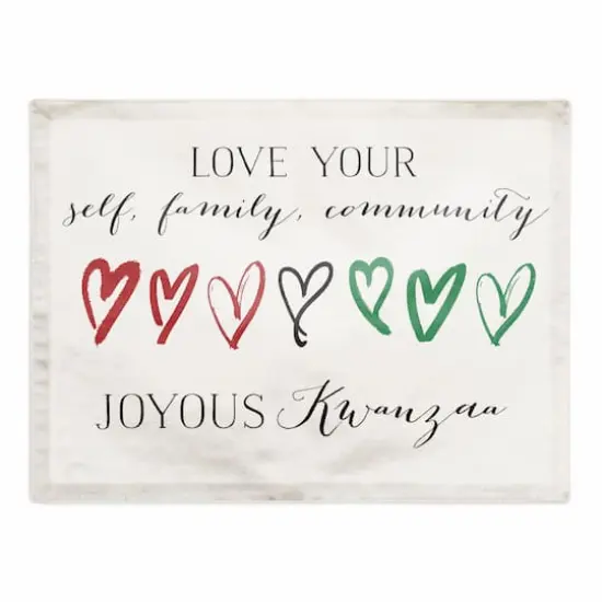 Love Self Family Community Print Placemat {1}