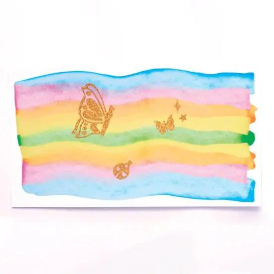 Creativity for Kids&reg; Butterfly Squeegeez Magic Reveal Art {7}