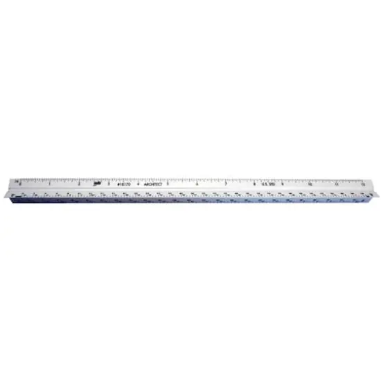Helix&reg; Architectural Triangular Scale, 12" {1}