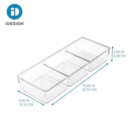 iDesign 3 Compartment Drawer Organizer {5}