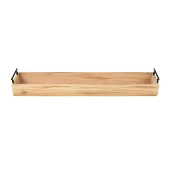 29" Long Wood Tray with Handle by Ashland&reg; {1}