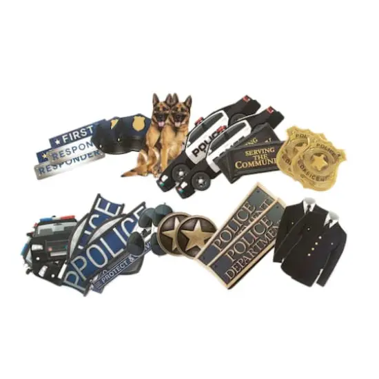 Police Die Cut Stickers by Recollections&trade; {3}