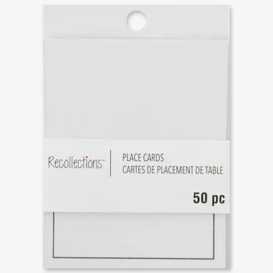 Place Cards by Recollections&trade;, 50ct. Black {7}