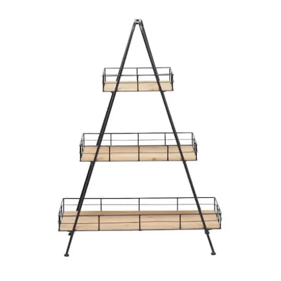 Black Iron Modern Farmhouse Plantstand, 40" x 28" x 16" {7}