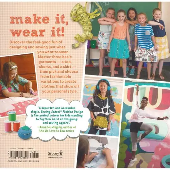 Storey Pub Sewing School Fashion Design Book {3}