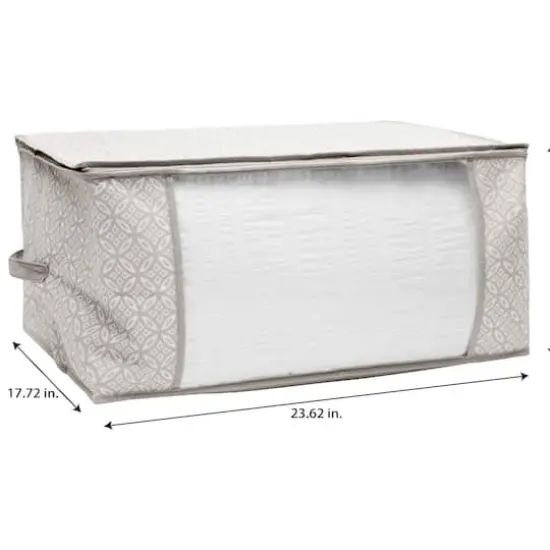 Simplify Gray Boho Blanket Bag {4}