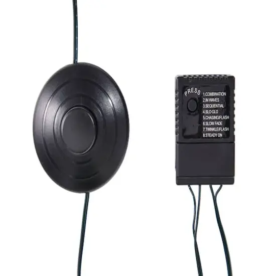 6ft. Pre-Lit Slim Virginia Spruce Artificial Christmas Tree, Warm White LED Lights {7}