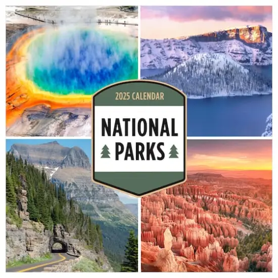 TF Publishing 2025 National Parks Wall Calendar {1}
