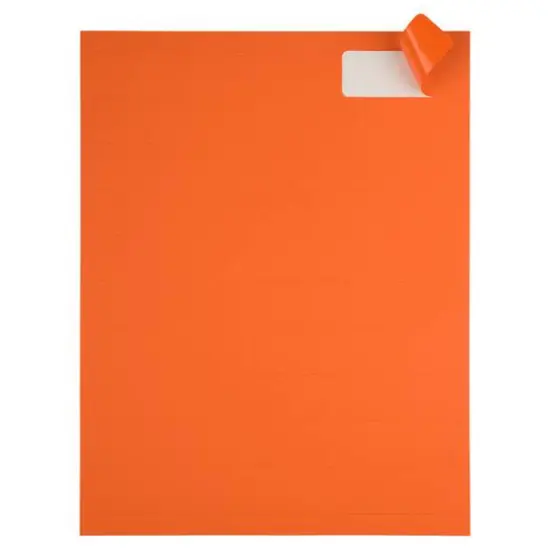 JAM Paper Standard Mailing Return Address Labels Orange {5}