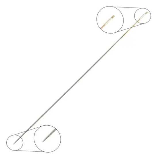 Tulip&reg; Size 11 Japanese Metal Beading Needles, 4ct. {3}