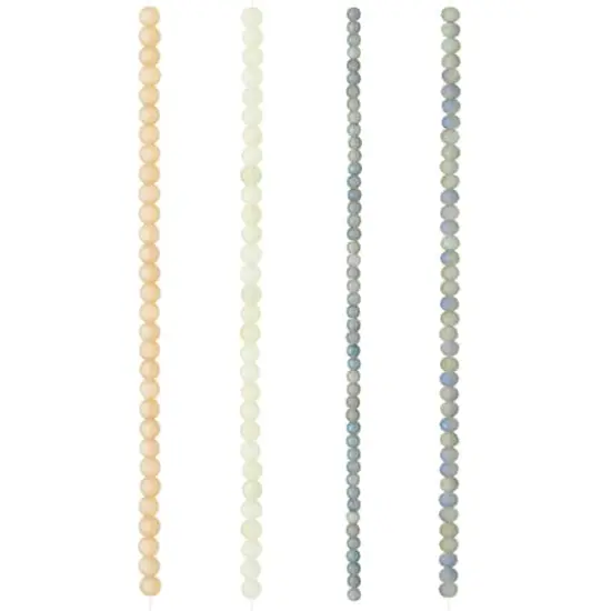 Pastel Pink & Purple Faceted Glass Rondelle Beads by Bead Landing&trade; {4}