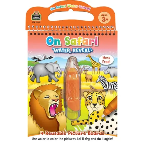 Teacher Created Resources On Safari Water Reveal Book Set, 6ct. {3}