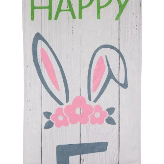 White Welcome Happy Easter Hanging Door Banner Set {5}