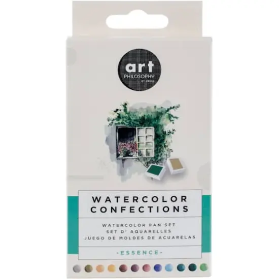Prima&reg; Watercolor Confections Essence Watercolor Pans {1}