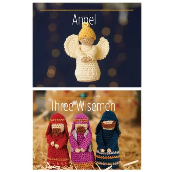 Leisure Arts&reg; Crochet Nativity Book {5}