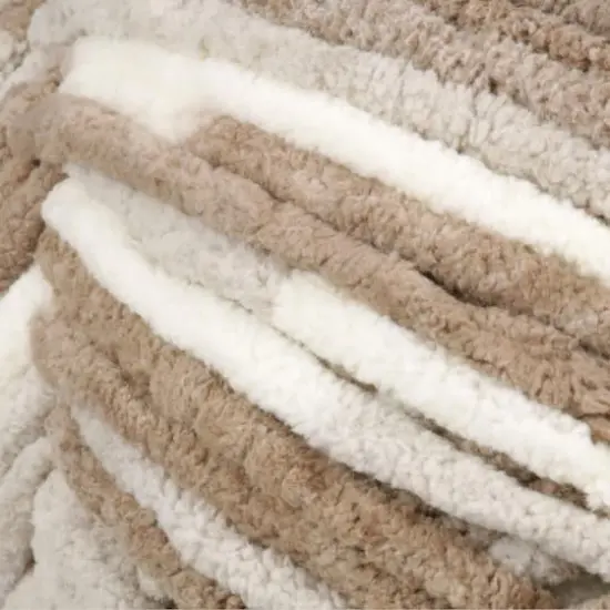 Bernat&reg; Baby Blanket&trade; YarnLight Sand Castle {3}